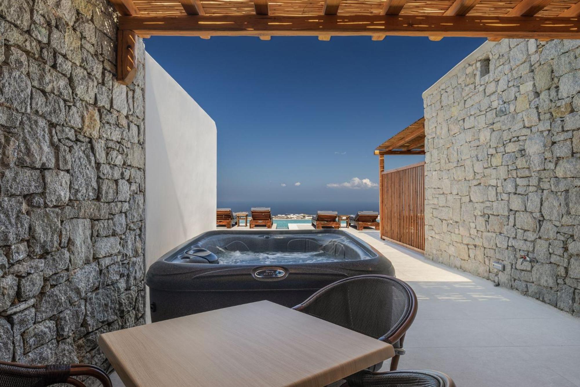 Sunset Hill Suites Mykonos Town Exterior foto
